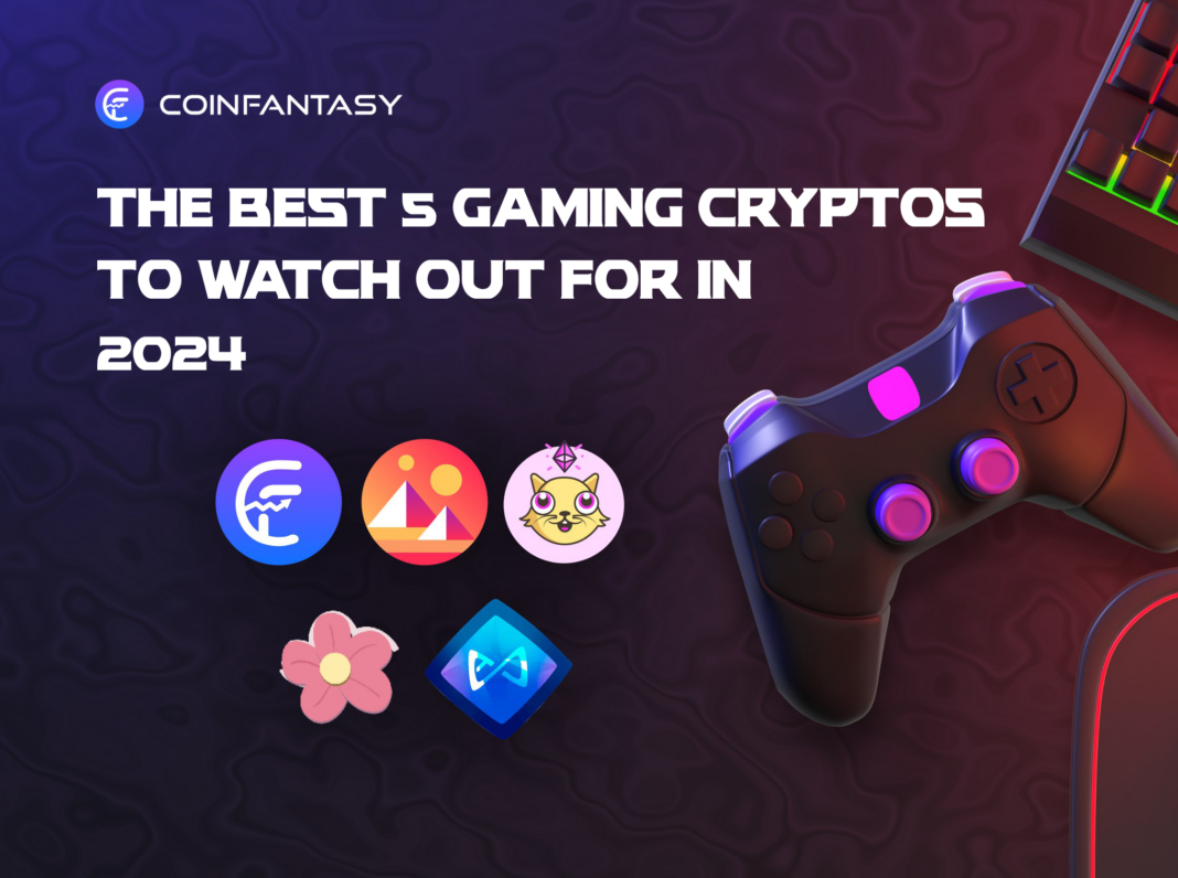 The Best 5 Gaming Cryptos To Watch Out For In 2024