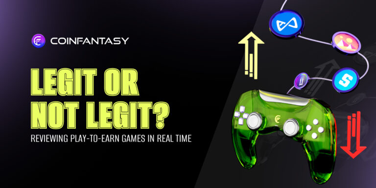 Legit or Not Legit? Reviewing Play-to-Earn Games in Real Time