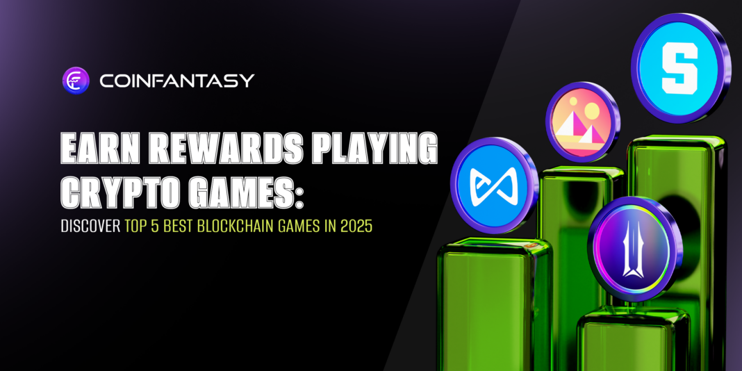 Earn Rewards Playing Crypto Games: Discover Top 5 Best Blockchain Games in 2025