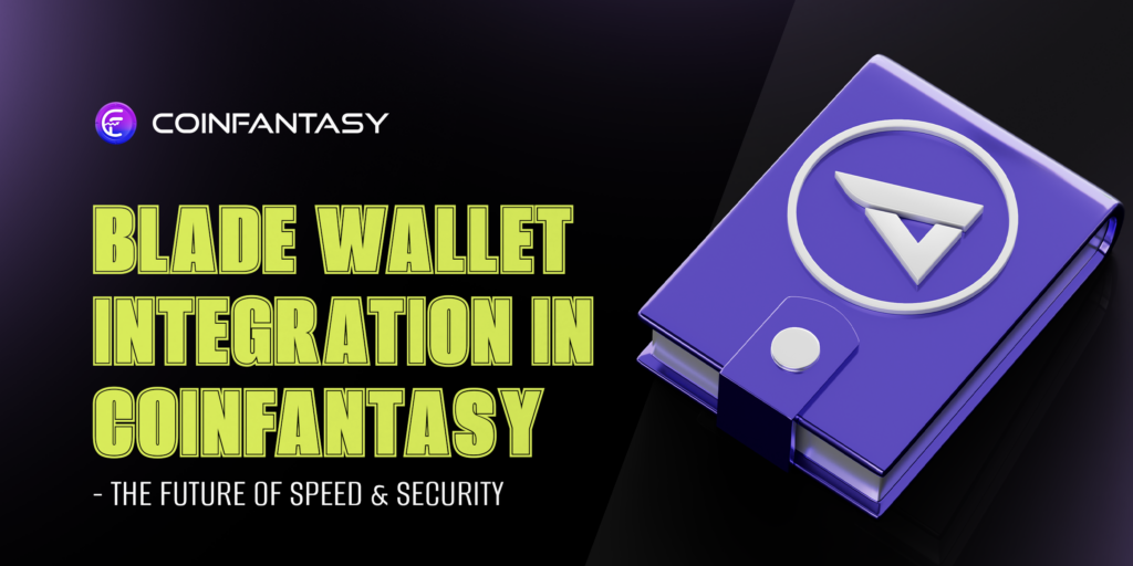 Blade Wallet integration in Coinfantasy